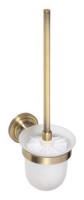 Bemeta RETRO bronz WC souprava 110x360x145 mm, kartáč s nádobkou   144113017